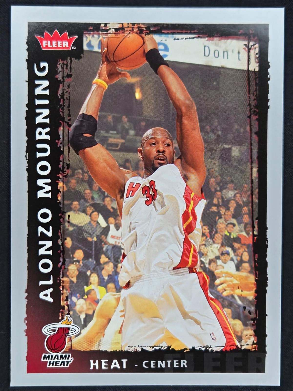 Alonzo Mourning #98 2008-09 Fleer Basketball