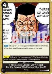 There's No Longer Any Need for the Seven Warlords of the Sea!!! OP10-096 One Piece Royal Blood Prices