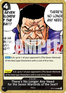 There's No Longer Any Need for the Seven Warlords of the Sea!!! OP10-096