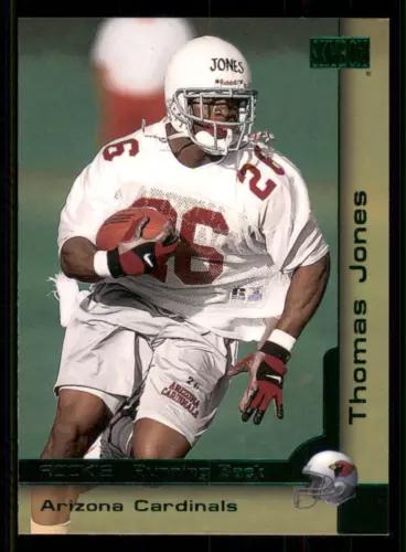 Thomas Jones #203 Football Cards 2000 Skybox