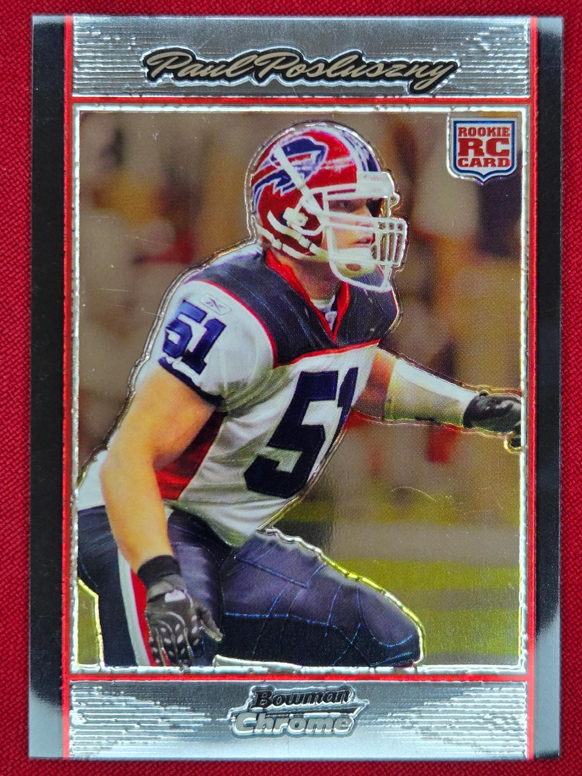 Paul Posluszny #BC96 2007 Bowman Chrome Football
