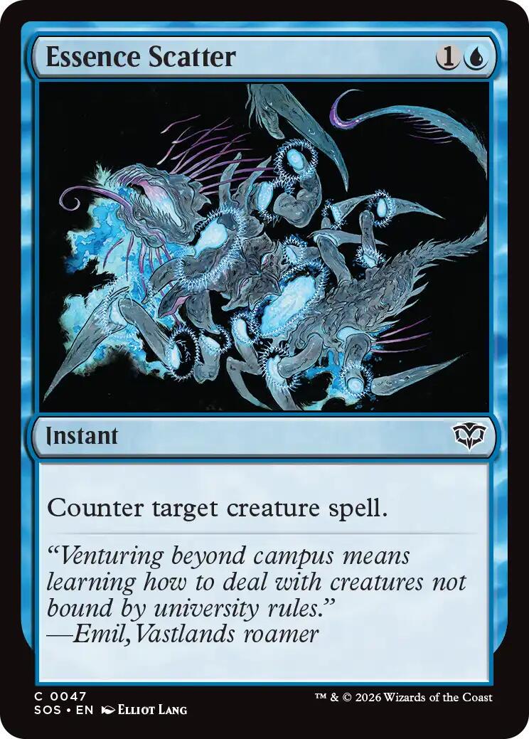 Essence Scatter [Foil] (Magic Secrets of Strixhaven)