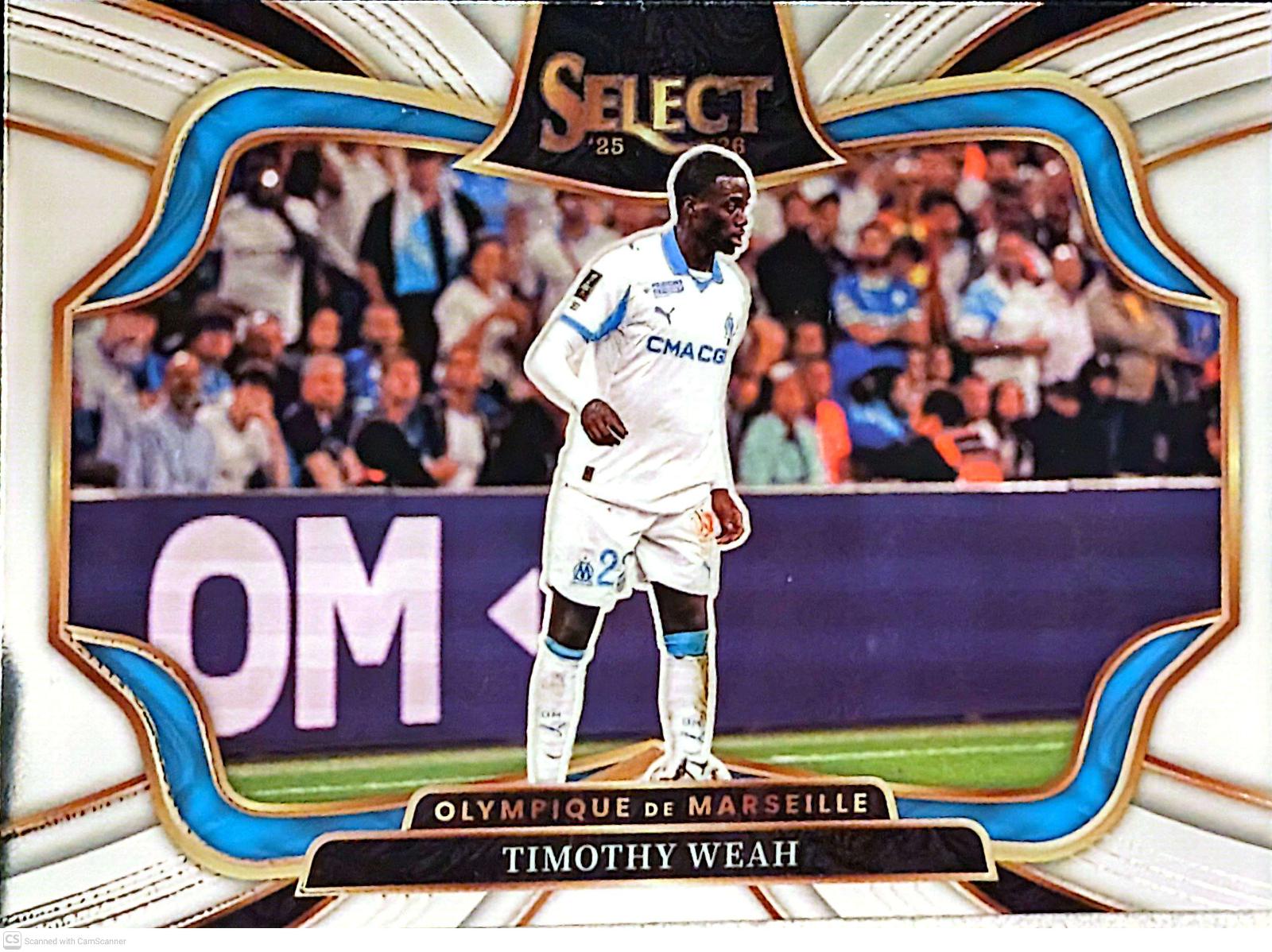 Timothy Weah #216 2025 Panini Select Ligue 1 Soccer