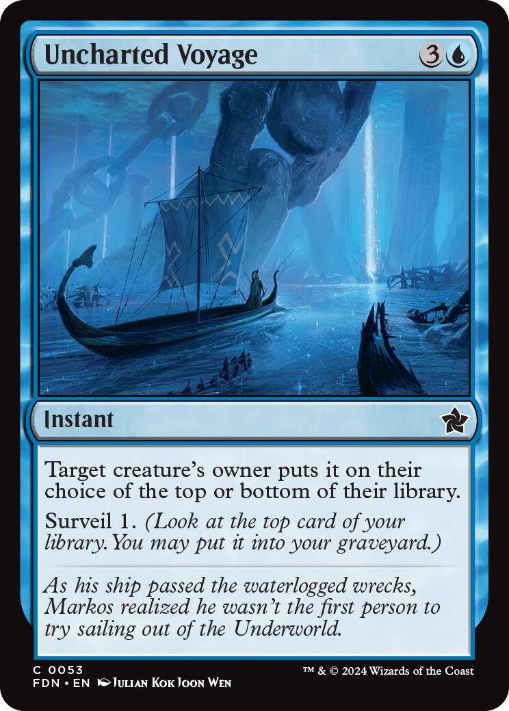 Uncharted Voyage #53 Magic Foundations
