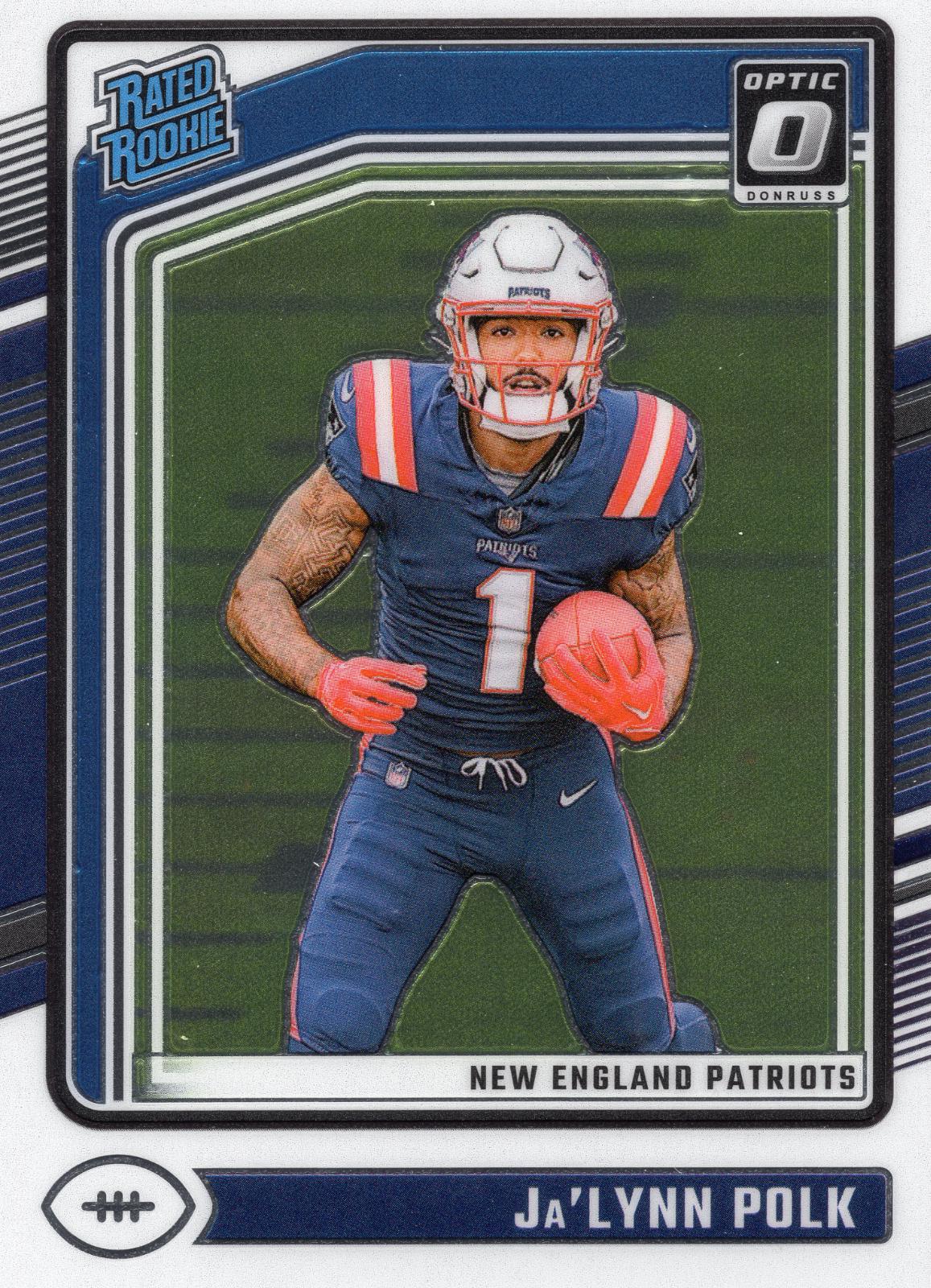 Ja'Lynn Polk #240 Football Cards 2024 Panini Donruss Optic