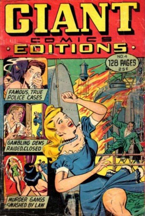 Giant Comics Edition #4 (1949) Comic Books Giant Comics Edition