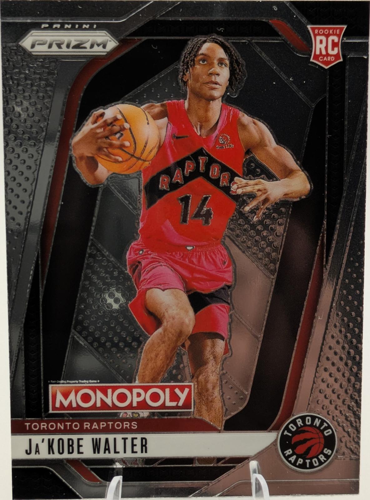 Ja'Kobe Walter #69 Basketball Cards 2024 Panini Prizm Monopoly