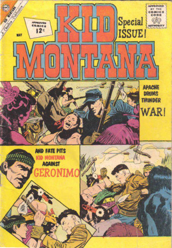 Kid Montana #34 (1962) Comic Books Kid Montana