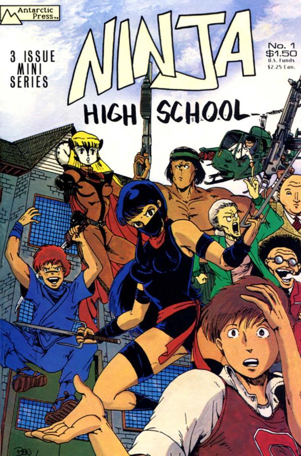 Ninja High School #1 (1987) Comic Books Ninja High School