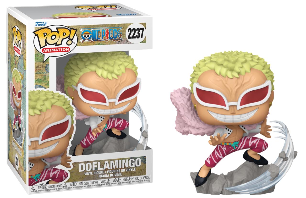 Doflamingo #2237 One Piece Funko Pop box and figure