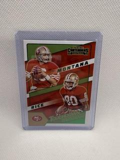 Jerry Rice, Joe Montana