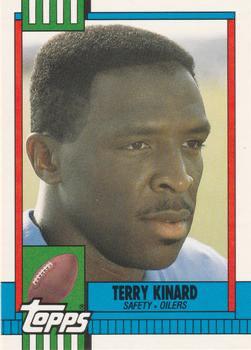 Terry Kinard #18T Football Cards 1990 Topps Traded
