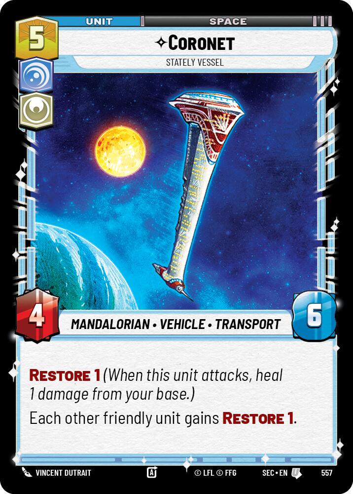 Coronet - Stately Vessel [Foil] #557