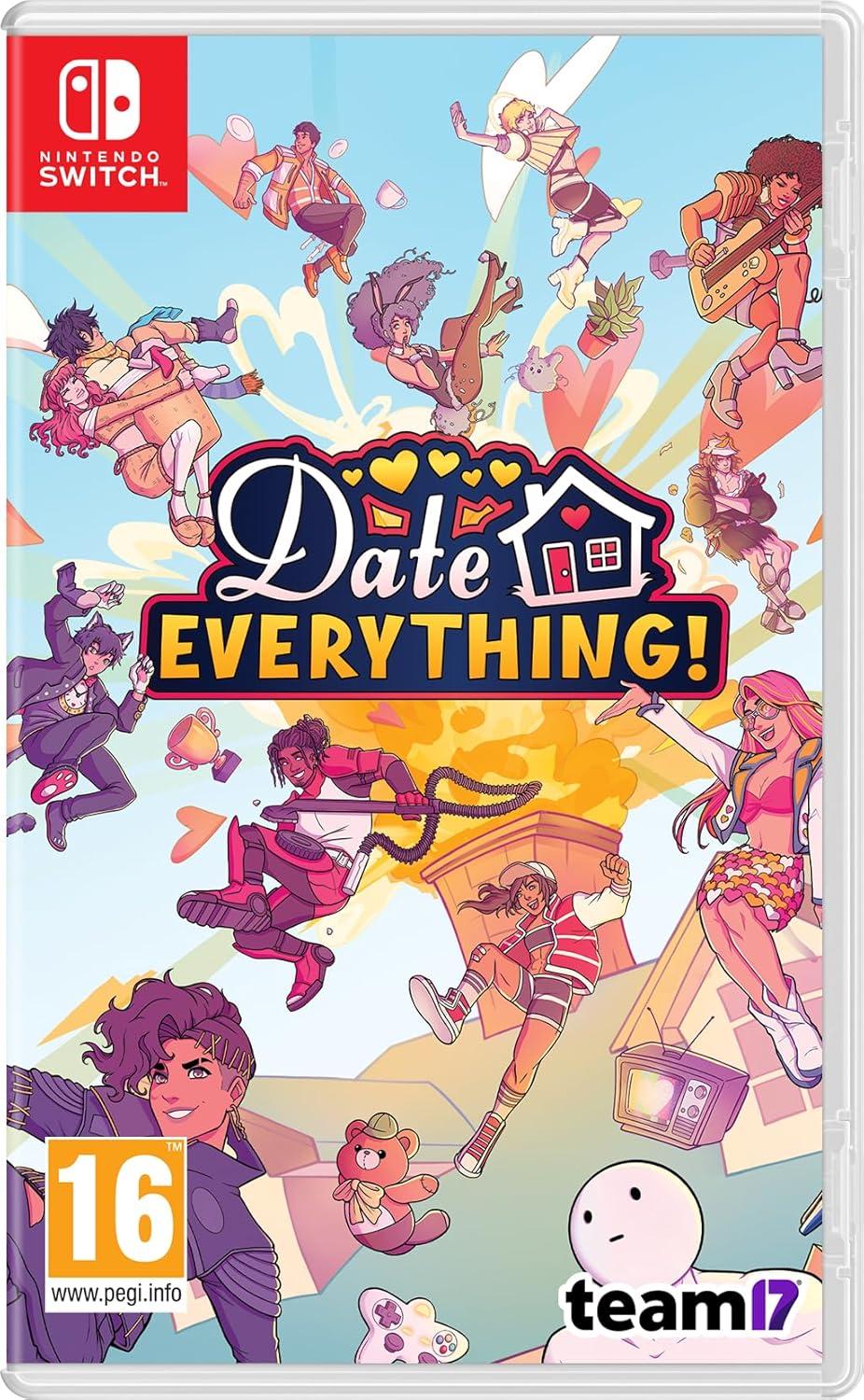 Carátula de Date Everything para Switch (edición PAL España)