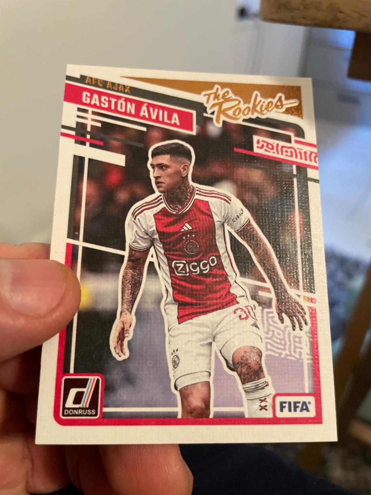 Gaston Avila #5 Soccer Cards 2023 Panini Donruss The Rookies