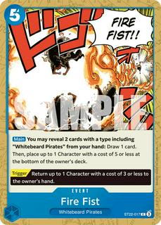 Fire Fist ST22-017