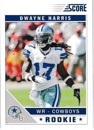 Dwayne Harris #333 Football Cards 2011 Panini Score