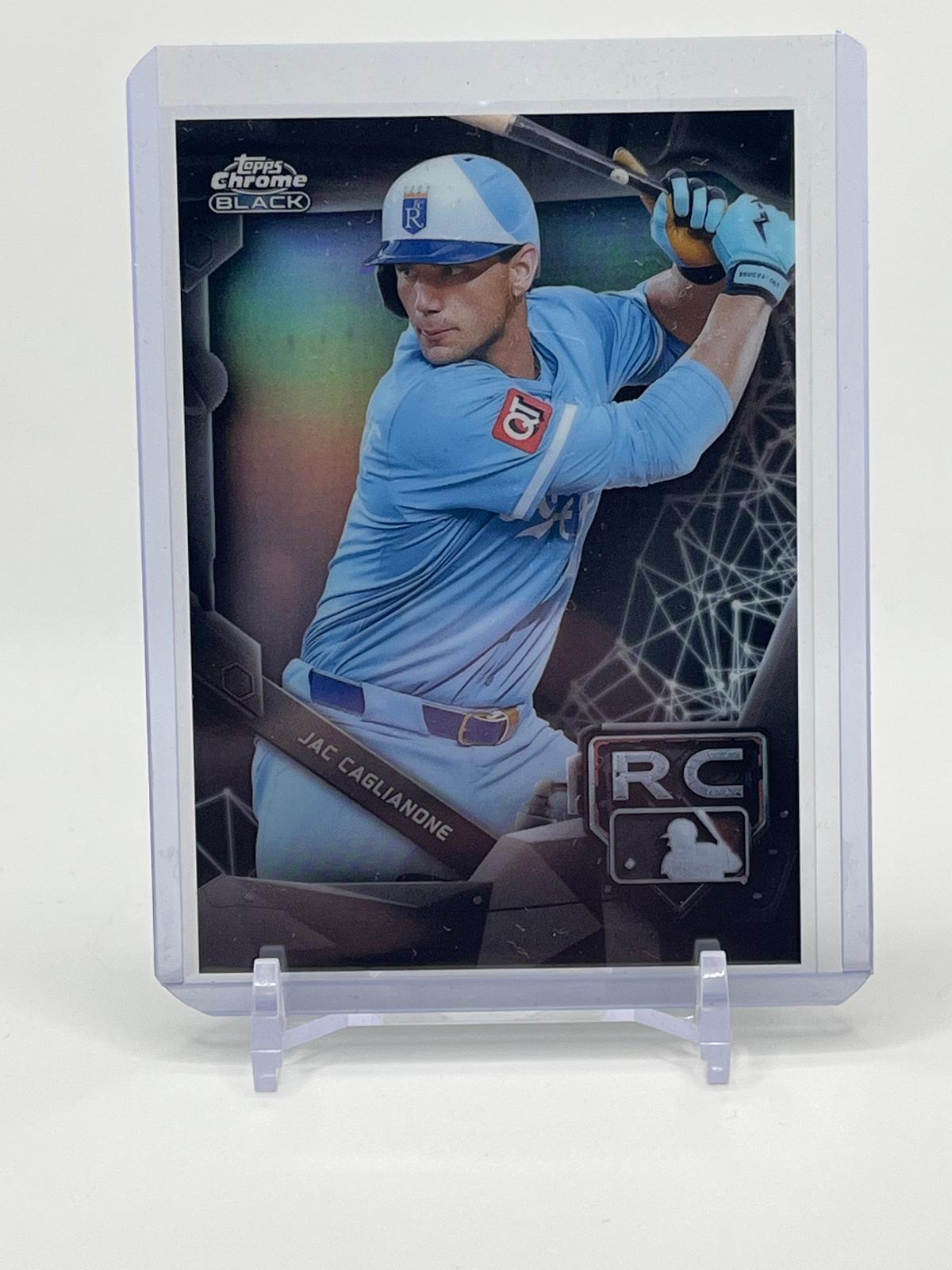 Jac Caglianone #13 2026 Topps Chrome Black Baseball