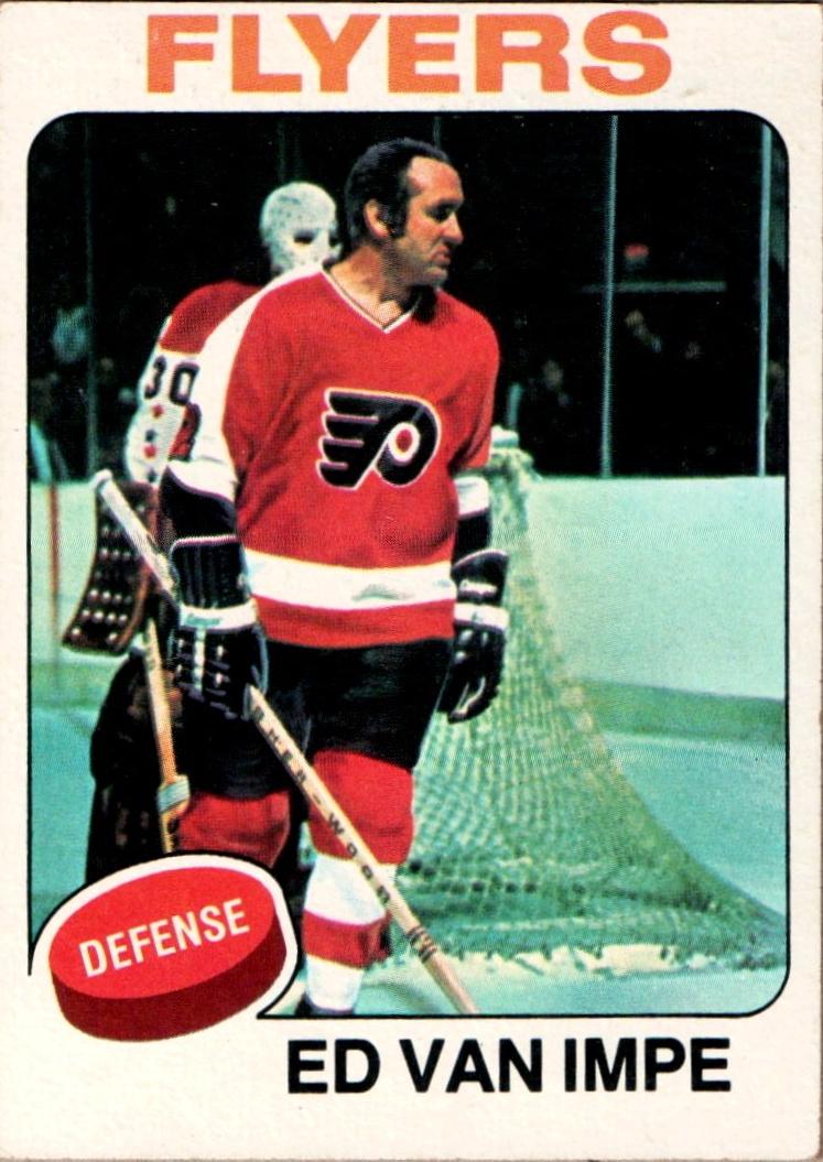 Ed Van Impe #38 Hockey Cards 1975 Topps