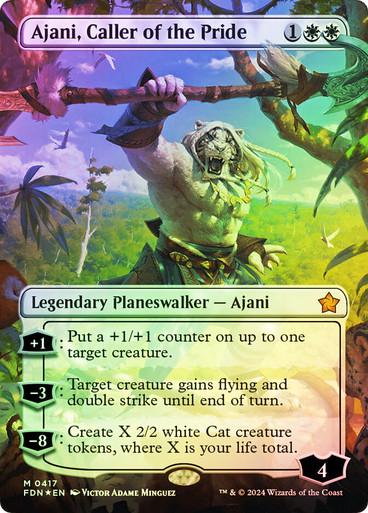 Ajani, Caller of the Pride [Foil] #417