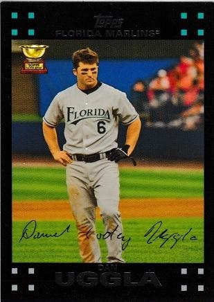 Dan Uggla #65 Baseball Cards 2007 Topps