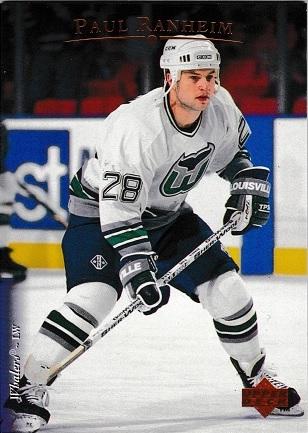 Paul Ranheim #13 Hockey Cards 1995 Upper Deck