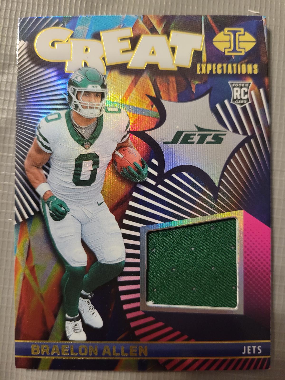 Braelon Allen #GE-BAN 2024 Panini Illusions Great Expectations Football