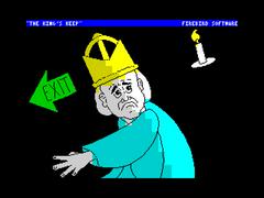 Loading Screen | King's Keep ZX Spectrum