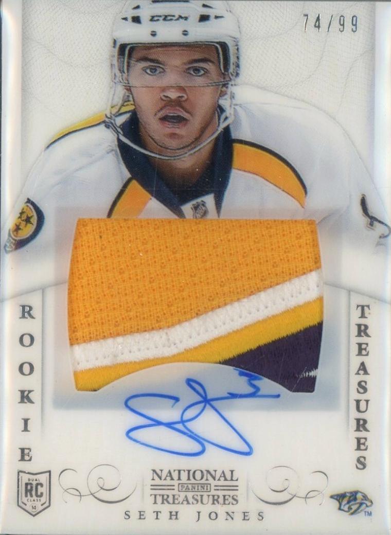 Seth Jones #212 2013-14 Panini National Treasures Hockey