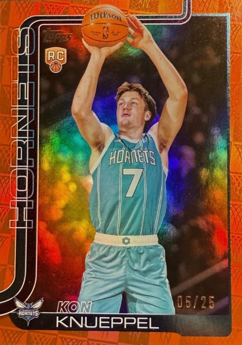 Kon Knueppel [Holo Orange Foil] #204 Prices | 2025 Topps