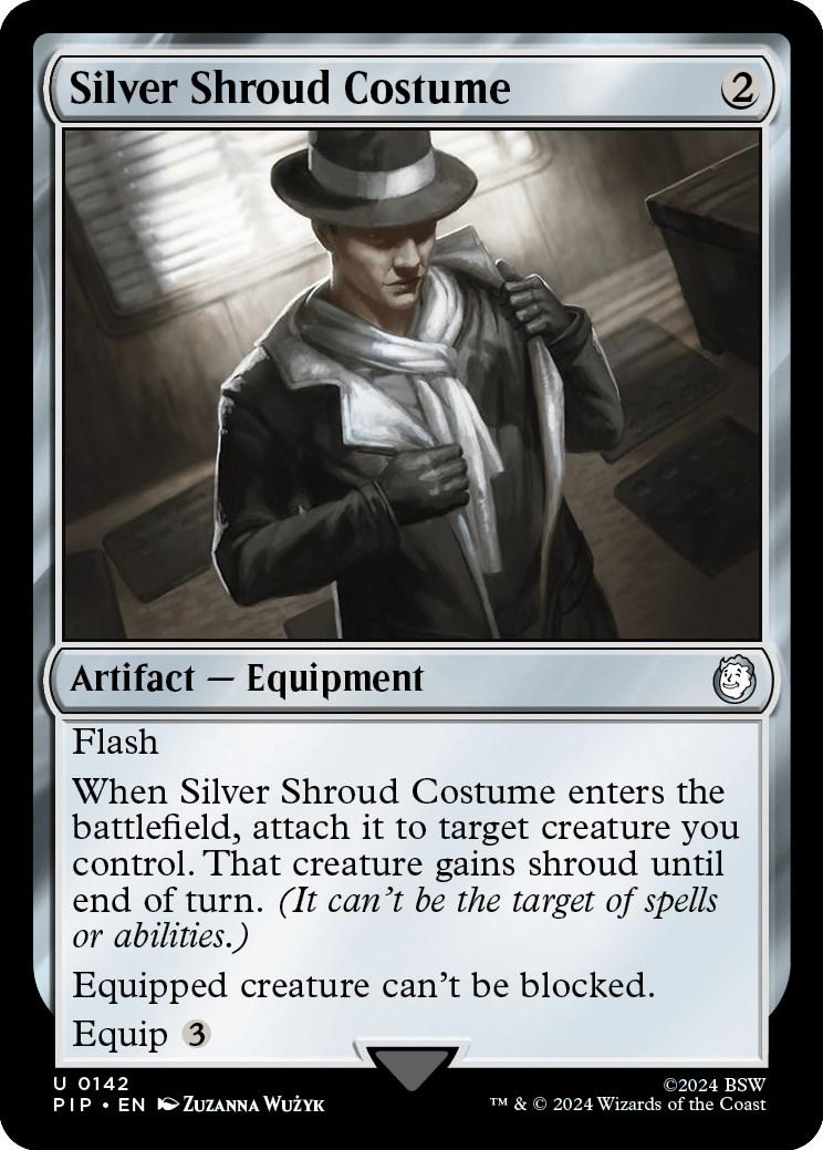 Silver Shroud Costume [Foil] #142 Prices | Magic Fallout | Magic Cards