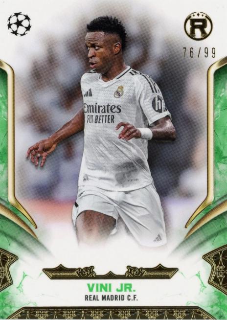 Vini Jr. [Green] #13 Prices | 2024 Topps Reverence UEFA | Soccer Cards