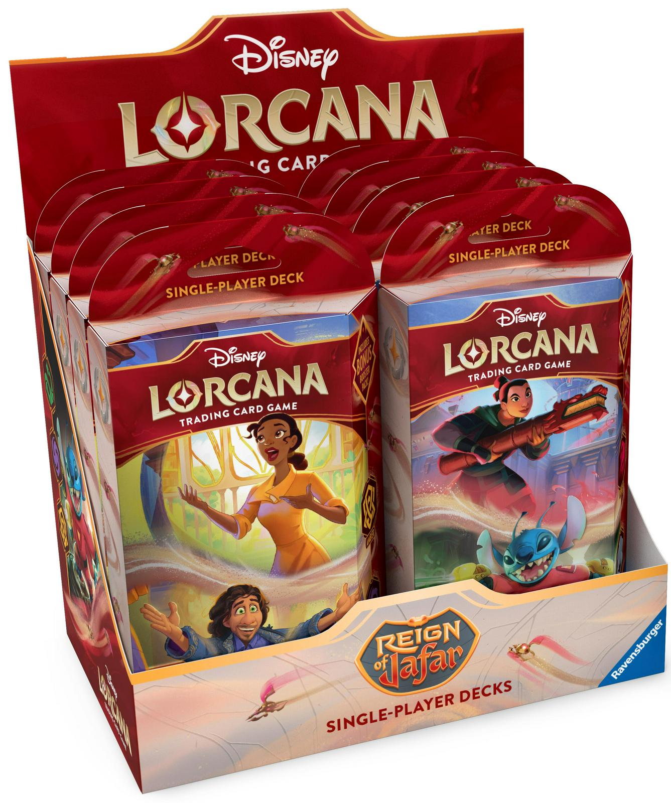Starter Deck Display Lorcana Reign of Jafar