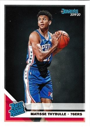 Matisse Thybulle #219 Basketball Cards 2019 Panini Donruss