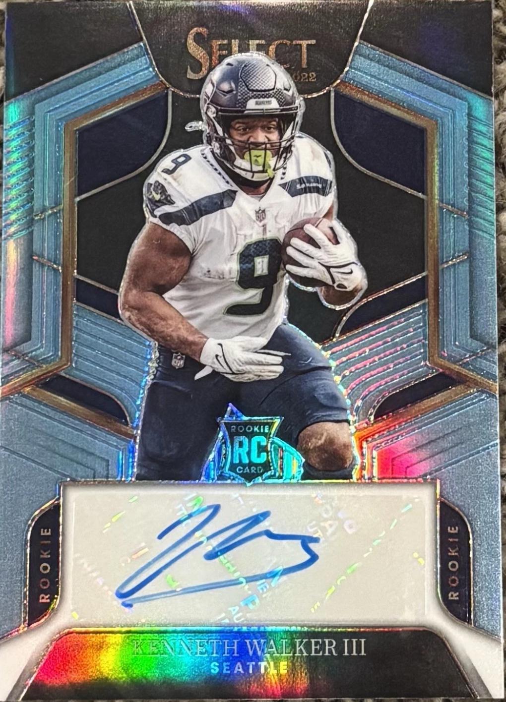 Kenneth Walker Ⅲ NFL　panini カード サイン Kenneth Walker III [Light Blue Prizm] #RS-KW Prices [Rookie