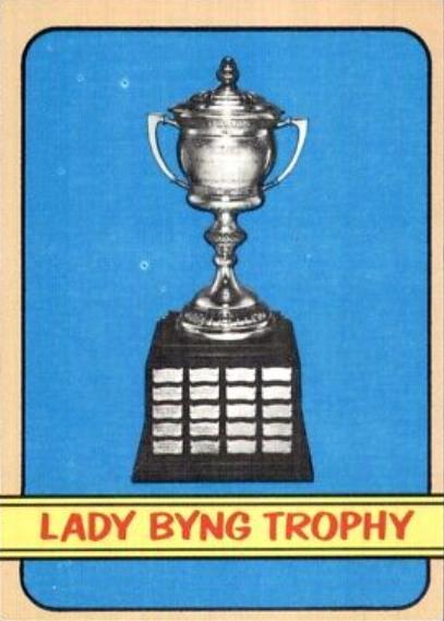Lady Byng Trophy #175 Hockey Cards 1972 Topps