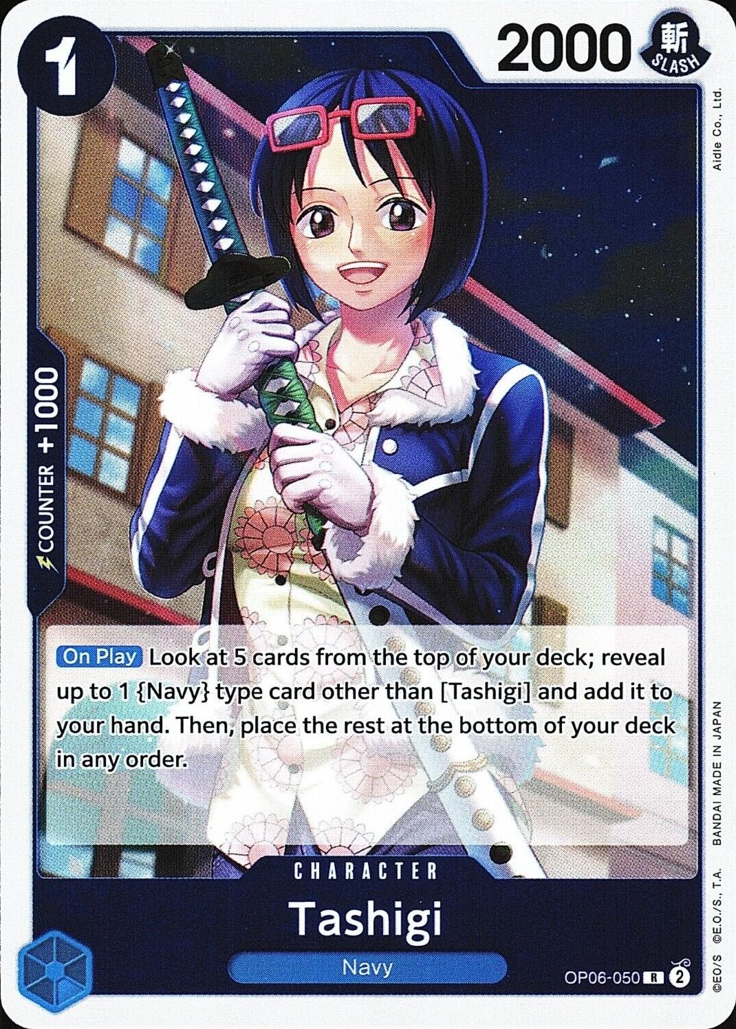 Tashigi OP06-050 One Piece Wings of the Captain