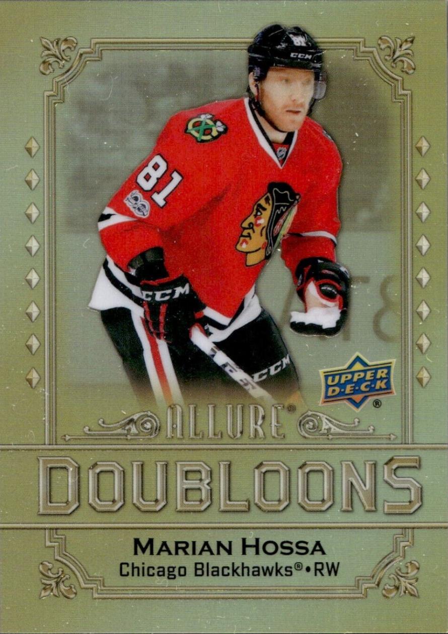 Marian Hossa #DB-41 Hockey Cards 2024 Upper Deck Allure Doubloons