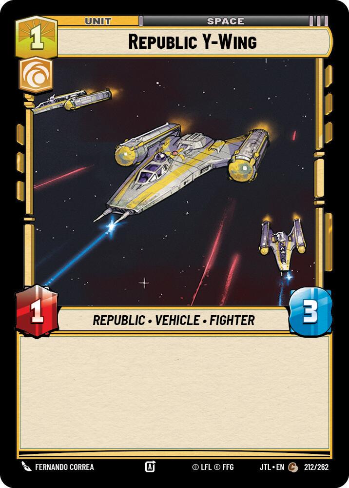 Republic Y-Wing #212