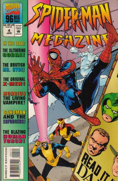Spider-Man Megazine #4 (1995) Comic Books Spider-Man Megazine