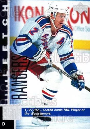Brian Leetch #316 Hockey Cards 1997 Upper Deck
