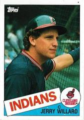 Back Of Card | Jerry Willard Baseball Cards 1985 Topps