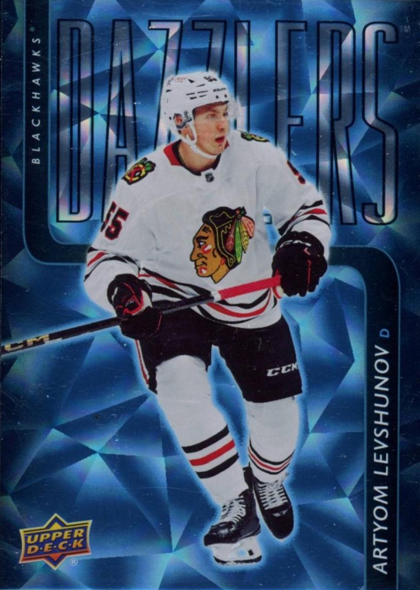 2025 Upper Deck Dazzlers Artyom Levshunov [Blue] #DZ-26 card