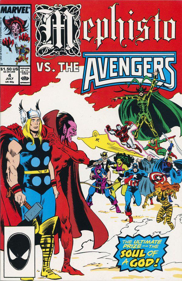 Mephisto vs. #4 (1987) Comic Books Mephisto vs