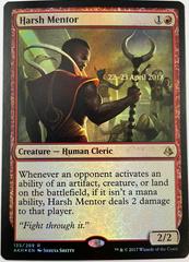 Harsh Mentor [Misprint] #135 Magic Amonkhet Prices