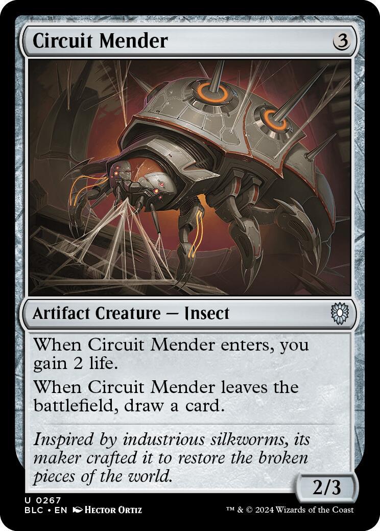 Circuit Mender #267 Magic Bloomburrow Commander
