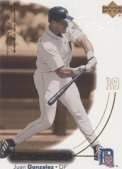 Juan Gonzalez #21 Baseball Cards 2001 Upper Deck Ovation