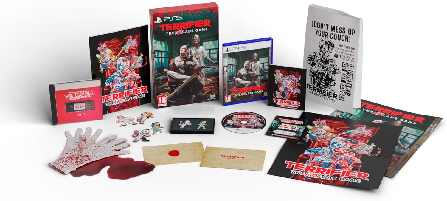 Carátula de Terrifier the Artcade Game Edición Coleccionista para Switch (edición PAL España)