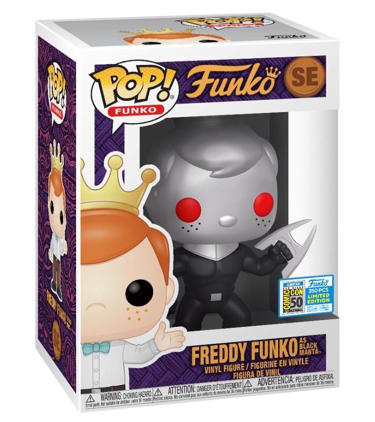 Freddy Funko As Black Manta #SE Funko POP Freddy Funko