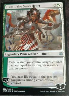 Huatli, the Sun's Heart
